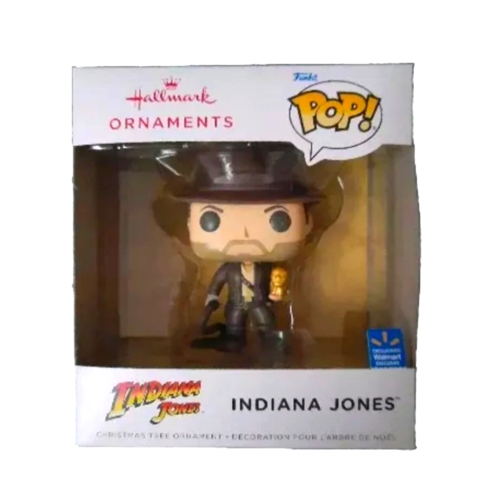 New In Box Hallmark/Funko Pop Christmas Ornament Indiana Jones Walmart Exclusive